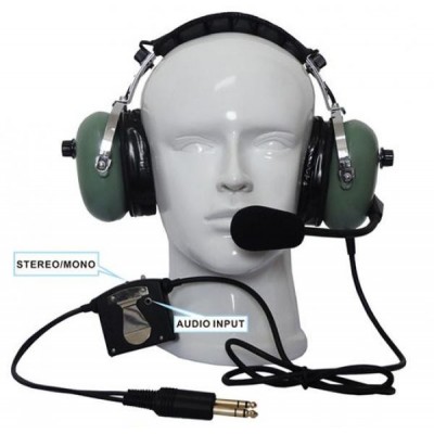CASQUE ANR "Tranquility"® AVION MP3 Protéine cuir