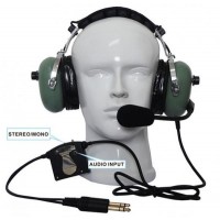AVIATION ANR HEADSET "Tranquility"® MP3 Protein Leather Earseals (Unplugged Shut off)