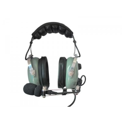 Headset Aerodiscount Flex flor Ground Support operations PTT on handle and Long Cord