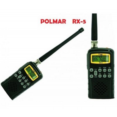 POLMAR RX-5 Scanner Récepteur bande aviation en 8,33Mhz Remplaçant Maycom AR-108