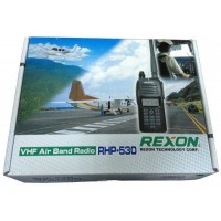REXON RHP-530 NAV-COM Airband Transceiver en 8.33 Mhz avec VOR surveillance Bi-Bande et Bluetooth (optionnel)