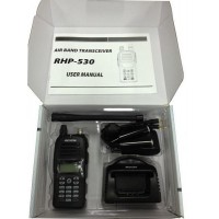 REXON RHP-530 NAV-COM Airband Transceiver en 8.33 Mhz avec VOR surveillance Bi-Bande et Bluetooth (optionnel)