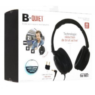 ANR Stereo Headphones HIFI B-Quiet without MIKE - foldable  - for MP3 Simulation and Aircraft Scanner