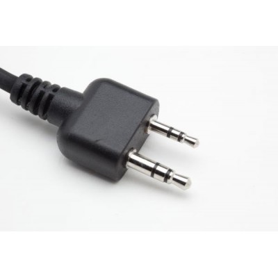 INTERCOM AVIATION 2 places Prise ICOM double jacks IC-A6 IC-A24 - PTT déporté