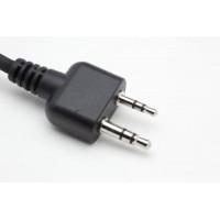 AVIATION INTERCOM 2 pax ICOM double jacks IC A6 A24 PTT Wire (N)