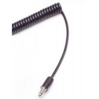 Câble de rechange spirale extensible pour casque helicoptere NATO US U-174/U