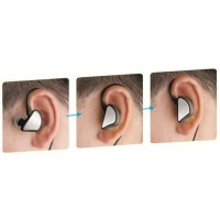 CASQUE AVION Passif Intra-Auriculaire CLARIAK P1- position dans le conduit auditif