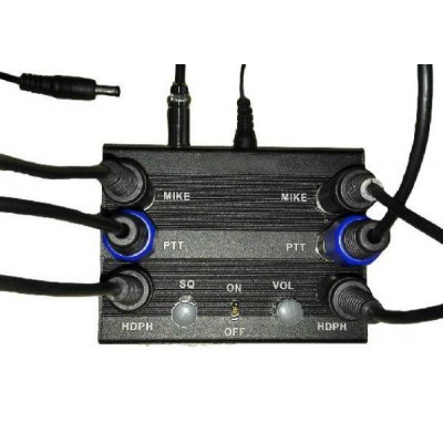 INTERCOM AVIATION 2 Pl Prise KENWOOD PTT déportés