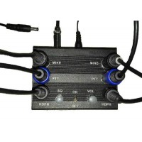 INTERCOM AVIATION 2 Pl Prise KENWOOD PTT déportés