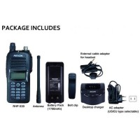 REXON RHP-530 NAV-COM Airband Transceiver en 8.33 Mhz avec VOR surveillance Bi-Bande et Bluetooth (optionnel)