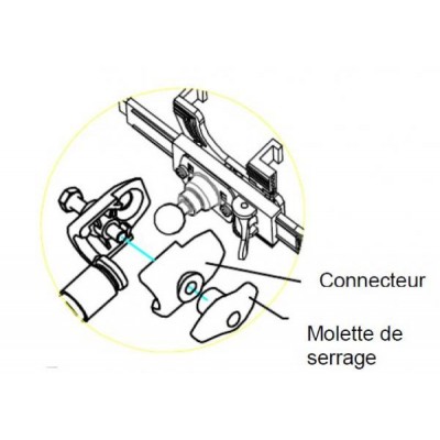 Support Tablette GPS Smartphone à Col de Cygne pour Avion