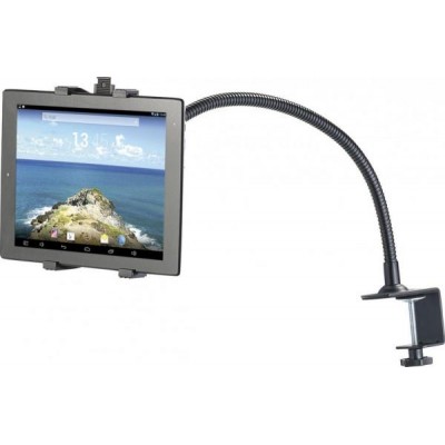 GPS smartphone or tablet gooseneck stand clamp for plane