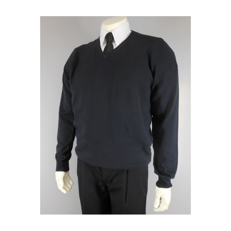 Pull-over coton V Collar Long Sleeves for Pilot and Cabin Crew