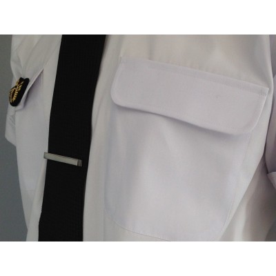 Pilot Shirt "White Collar" Long or Short Sleeves