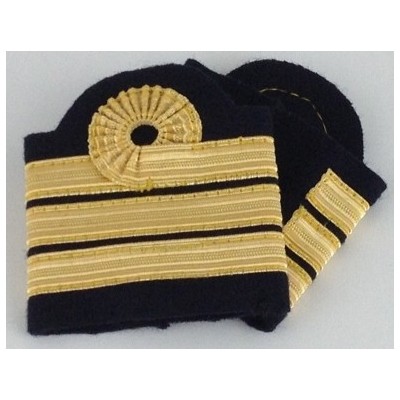 Coulants d'épaules Officier Pilote avec boucle de Nelson