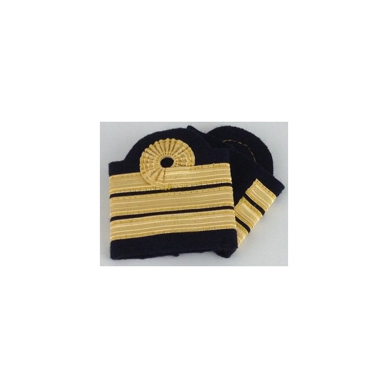 Coulants d'épaules Officier Pilote avec boucle de Nelson