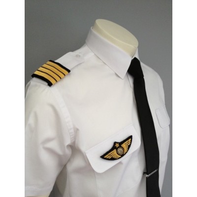 Coulants d'épaules pilote Commandant de Bord Or