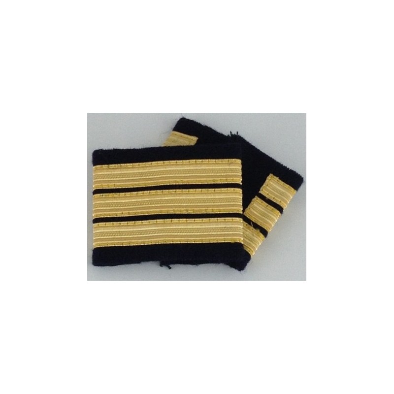 Coulants d'épaules Officier Pilote Or
