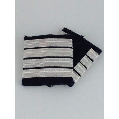 Coulants d'épaules pilote Commandant de Bord Platine