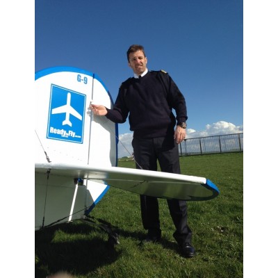 Pull-over laine col rond manches longues Pilote et Personnel Navigant