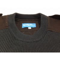 Pull-over Wool Round Neck Long Sleeves for Pilot and Cabin Crew