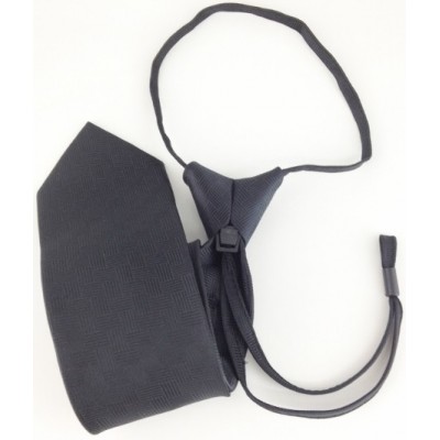 Cravates Noires à Crochet "Clip" Pilote