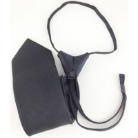 Cravates Noires à Crochet "Clip" Pilote