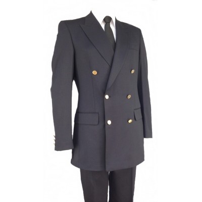 Uniforme Pilote Veste Croisée et Pantalon