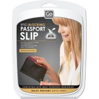 "RFID Passport Slip" Pochette Anti piratage de Puce RFID