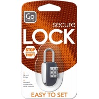 “No-Key Padlock” Cadenas à Code 3 molettes Sans clef