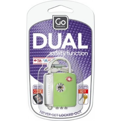 "Dual Combi/Key TSA PadLock" Cadenas Double Sécurité agrée TSA 