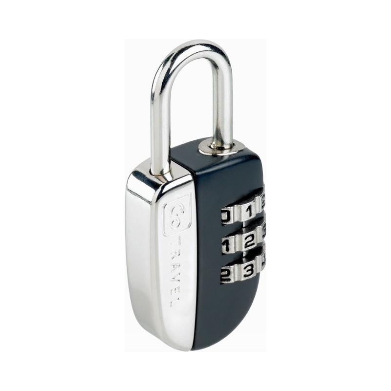 “No-Key Padlock” Cadenas à Code 3 molettes Sans clef