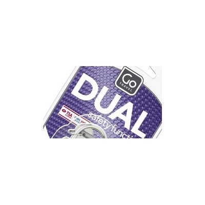 "Dual Combi/Key TSA PadLock" Cadenas Double Sécurité agrée TSA 