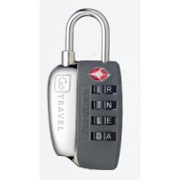 "Big Wheel TSA Padlock" Cadena à Code agrée TSA Grosses Molettes