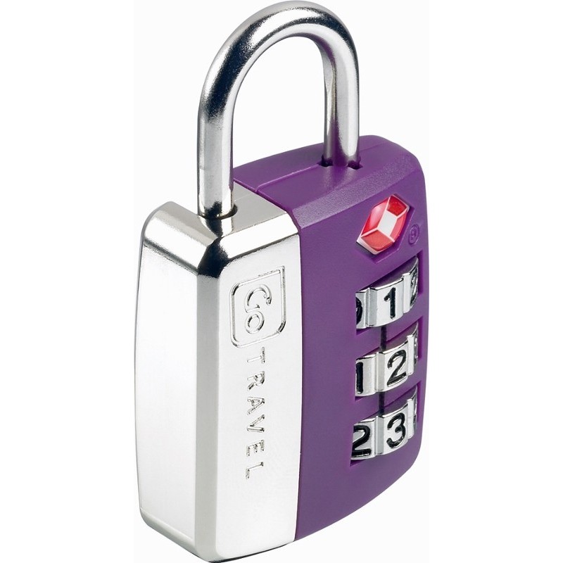 "Big Wheel TSA Padlock" Cadena à Code agrée TSA Grosses Molettes