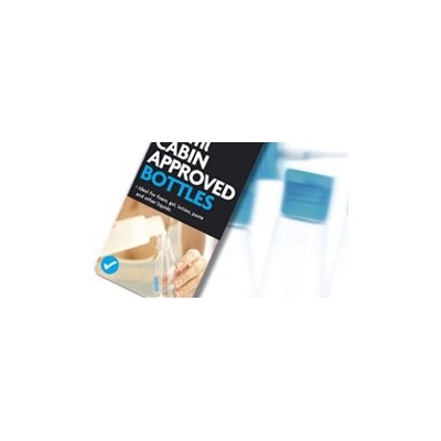 "Cabin Bottles" Bouteilles et Contenants réglementaires de Voyage