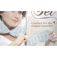 "Sleep Set, pillow and mask" Kit Sommeil Coussin et Masque