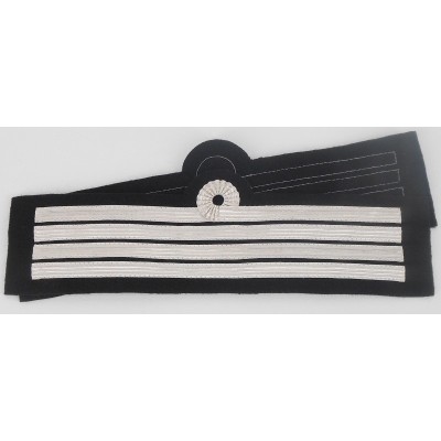 Tours de manches pilote Commandant de bord platine avec boucle de Nelson