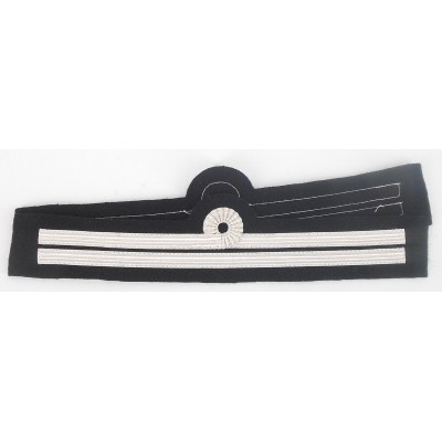 Tours de manches Second Officier Pilote platine avec boucle de Nelson