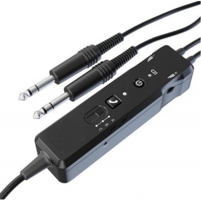 ANR LIGHT CLEAR SPECTRAL Plane HEADSET Bluetooth MP3 Protein Leather Earseals