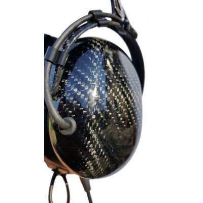 CASQUE ANR AVION LIGHT CLEAR SPECTRAL Bluetooth MP3 Cuir Proteine Coques Carbone