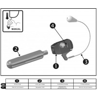 GILET DE SAUVETAGE AVIATION PILOT ADVANTAGE INOX Toutes Options avec Hood