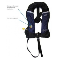 GILET DE SAUVETAGE AVIATION PILOT ADVANTAGE INOX Toutes Options avec Hood