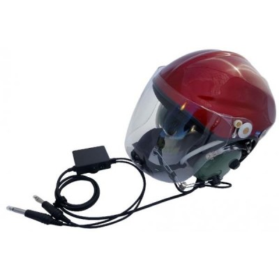Casque ULM GYRO Autogyre Paramoteur ANR Prise Double  Jack Aviation Générale