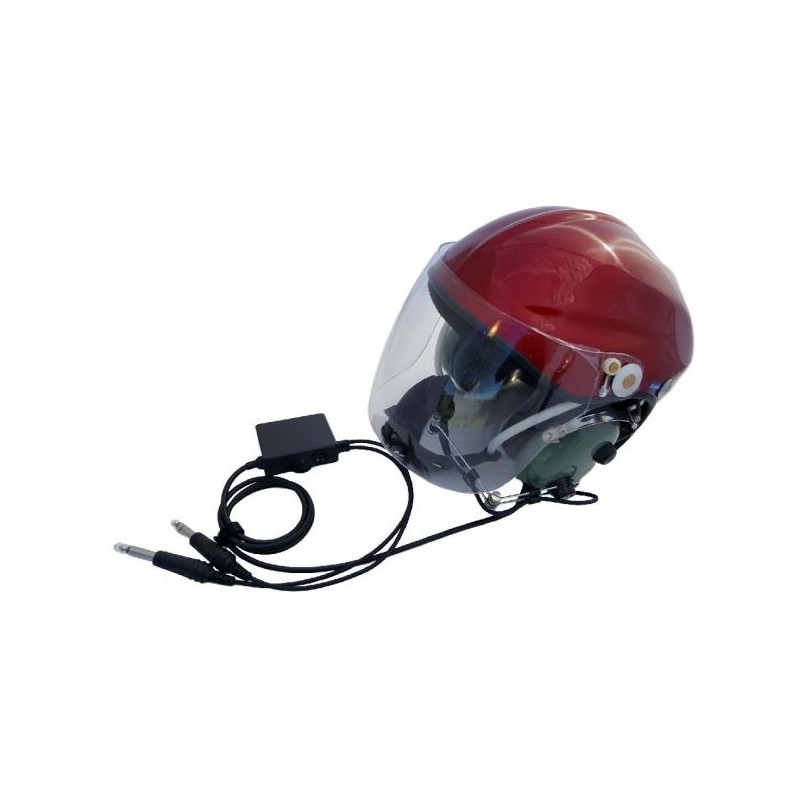 Ultra Light Gyrocopter Paramotor Helmet  ANR  General Aviation Jacks