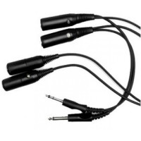 Câble Adaptateur Rallonge Y pour deux Casques Avion Double Jacks