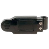 Electret Microphone with Deported Axis