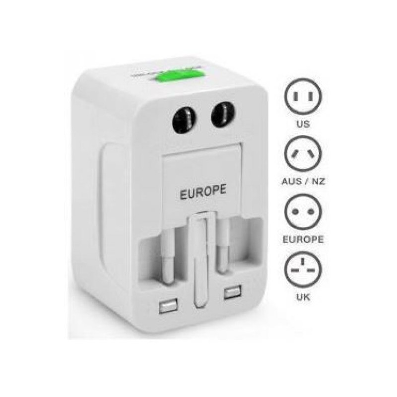 ADAPTATEUR SECTEUR UNIVERSEL de VOYAGE TOUT EN UN