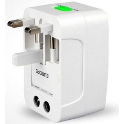 UNIVERSAL TRAVEL ADAPTER for ALL WORLD ELECTRIC PLUGS