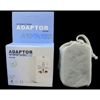 ADAPTATEUR SECTEUR UNIVERSEL de VOYAGE TOUT EN UN